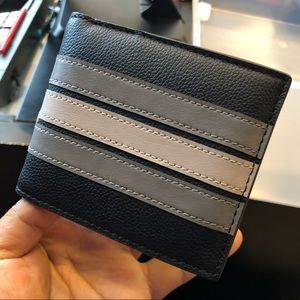 NWT Coach Men wallet with compacted ID